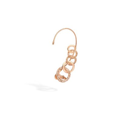 Oorbel brera rose goud