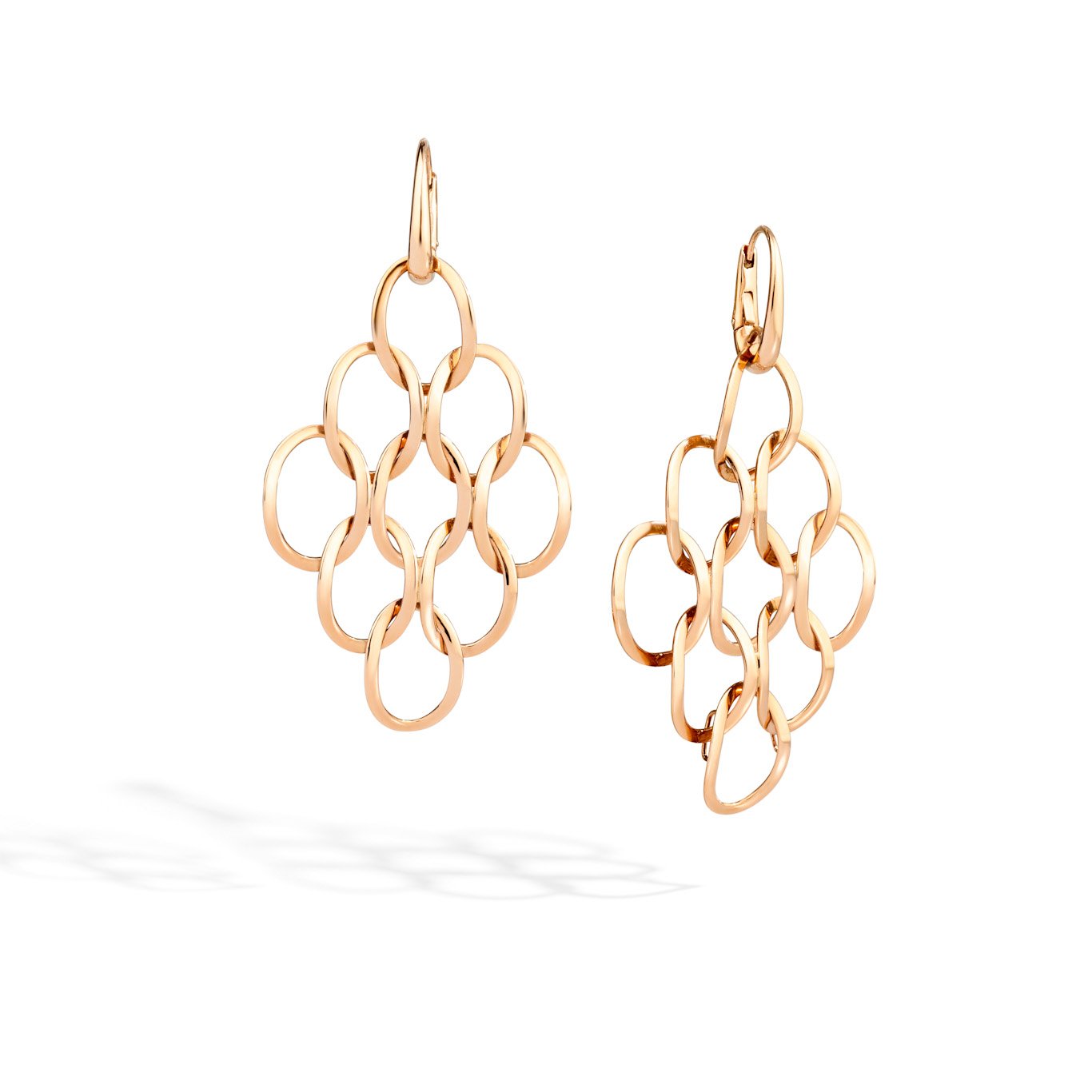 Brera Oorbellen rose goud