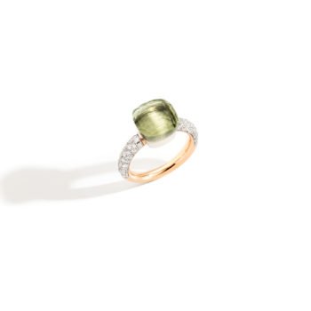 Ring nudo prasioliet