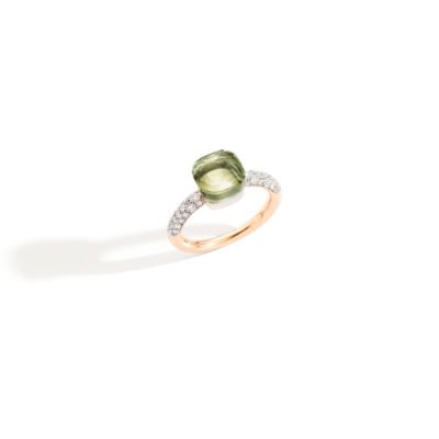 Ring nudo prasioliet