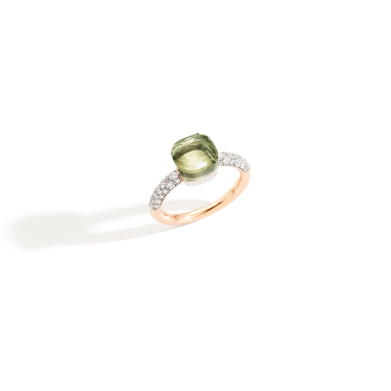 Ring nudo prasioliet